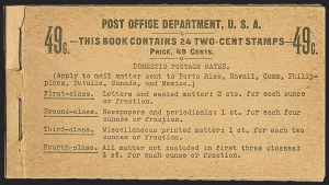 Sale 1140, Lot 1268, Complete Booklets (BK1-BK40)