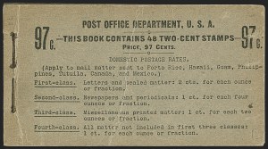 Sale 1140, Lot 1269, Complete Booklets (BK1-BK40)