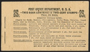 Sale 1140, Lot 1272, Complete Booklets (BK1-BK40)