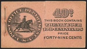 Sale 1140, Lot 1283, Complete Booklets (BK1-BK40)