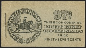 Sale 1140, Lot 1284, Complete Booklets (BK1-BK40)