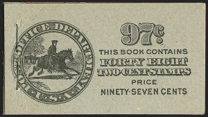 Sale 1140, Lot 1288, Complete Booklets (BK1-BK40)