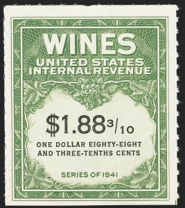 Sale 1140, Lot 1369, Revenues, Wine Stamps