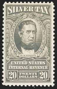 Sale 1140, Lot 1403, Revenues, Silver Tax