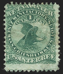 Sale 1140, Lot 1411, Revenues, Private Die Proprietary