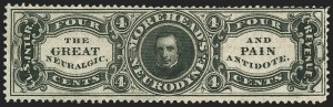 Sale 1140, Lot 1414, Revenues, Private Die Proprietary