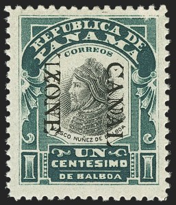 Sale 1140, Lot 1487, U.S. Possessions, Canal Zone