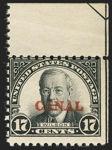 Sale 1140, Lot 1492, U.S. Possessions, Canal Zone