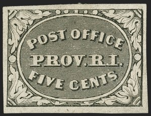 Sale 1140, Lot 281, Postmasters Provisionals