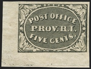 Sale 1140, Lot 282, Postmasters Provisionals