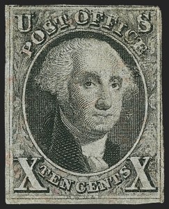 Sale 1140, Lot 303, 1847 Issue (Scott 1-2)