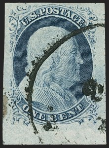 Sale 1140, Lot 324, 1851-56 Issue (Scott 5-17)