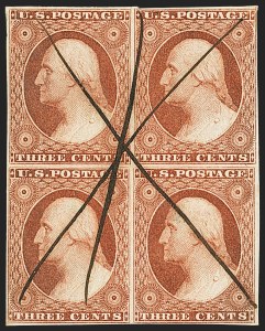 Sale 1140, Lot 326, 1851-56 Issue (Scott 5-17)