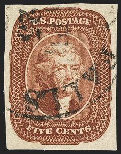 Sale Number 1140, Lot Number 330, 1851-56 Issue (Scott 5-17) Sale Number 1140, Lot Number 330, 1851-56 Issue (Scott 5-17)
