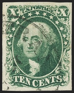 Sale 1140, Lot 339, 1851-56 Issue (Scott 5-17)