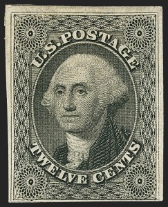 Sale 1140, Lot 341, 1851-56 Issue (Scott 5-17)