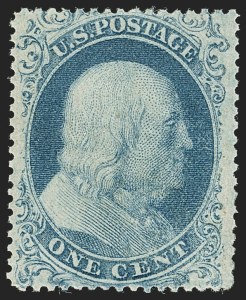 Sale 1140, Lot 345, 1c-3c 1857-60 Issue (Scott 18-26A)