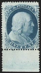 Sale 1140, Lot 348, 1c-3c 1857-60 Issue (Scott 18-26A)