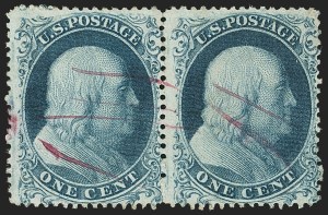Sale 1140, Lot 349, 1c-3c 1857-60 Issue (Scott 18-26A)