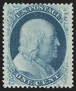 Sale 1140, Lot 361, 1c-3c 1857-60 Issue (Scott 18-26A)