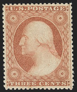 Sale 1140, Lot 366, 1c-3c 1857-60 Issue (Scott 18-26A)