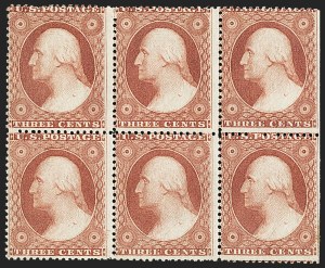 Sale 1140, Lot 368, 1c-3c 1857-60 Issue (Scott 18-26A)