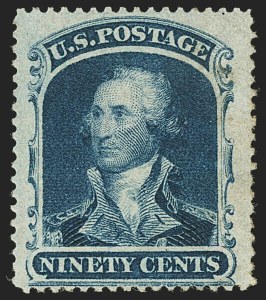 Sale 1140, Lot 389, 5c-90c 1857-60 Issue (Scott 27-39)