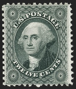 Sale 1140, Lot 396, 1875 Reprint of 1857-60 Issue (Scott 40-47)