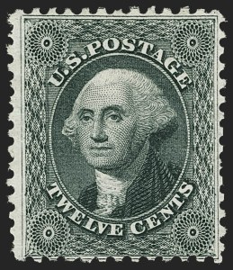 Sale 1140, Lot 397, 1875 Reprint of 1857-60 Issue (Scott 40-47)
