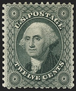 Sale 1140, Lot 398, 1875 Reprint of 1857-60 Issue (Scott 40-47)