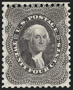 Sale 1140, Lot 403, 1875 Reprint of 1857-60 Issue (Scott 40-47)