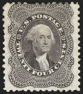 Sale 1140, Lot 406, 1875 Reprint of 1857-60 Issue (Scott 40-47)
