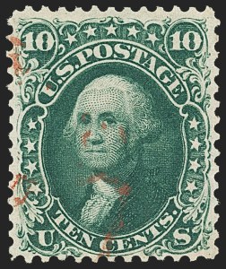 Sale 1140, Lot 412, 1861-66 Issue (Scott 62B-78)