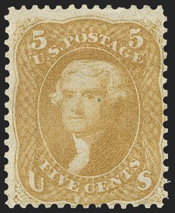 Sale 1140, Lot 421, 1861-66 Issue (Scott 62B-78)