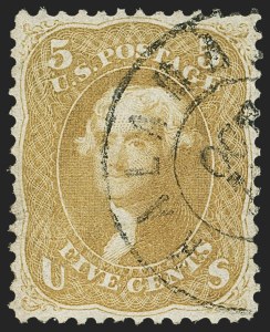 Sale 1140, Lot 422, 1861-66 Issue (Scott 62B-78)