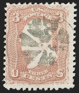 Sale 1140, Lot 442, 1867-68 Grilled Issue (Scott 79-101)