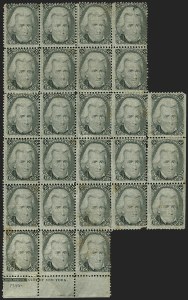 Sale 1140, Lot 451, 1867-68 Grilled Issue (Scott 79-101)