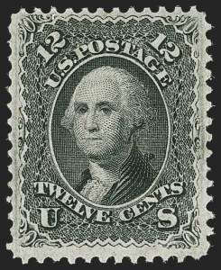 Sale 1140, Lot 454, 1867-68 Grilled Issue (Scott 79-101)