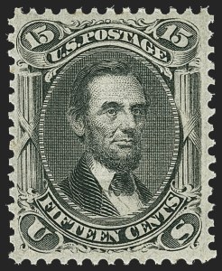Sale 1140, Lot 455, 1867-68 Grilled Issue (Scott 79-101)