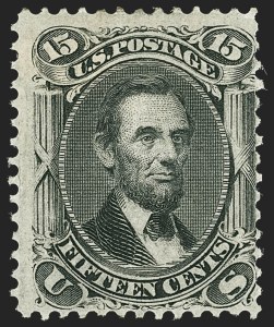 Sale 1140, Lot 456, 1867-68 Grilled Issue (Scott 79-101)
