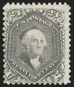 Sale 1140, Lot 457, 1867-68 Grilled Issue (Scott 79-101)