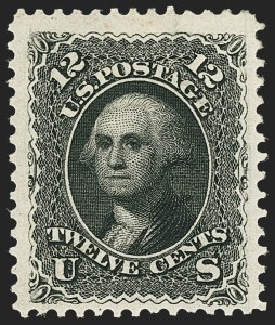 Sale 1140, Lot 465, 1875 Re-Issue of 1861-66 Issue (Scott 102-111)