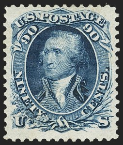 Sale 1140, Lot 466, 1875 Re-Issue of 1861-66 Issue (Scott 102-111)