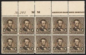 Sale 1140, Lot 583, 1890-93 Issue (Scott 219-229)
