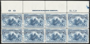 Sale 1140, Lot 592, 1c-50c 1893 Columbian Issue (Scott 230-240)