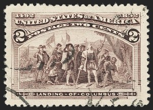 Sale 1140, Lot 595, 1c-50c 1893 Columbian Issue (Scott 230-240)