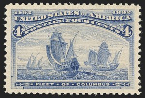 Sale 1140, Lot 597, 1c-50c 1893 Columbian Issue (Scott 230-240)
