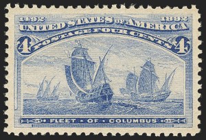 Sale 1140, Lot 598, 1c-50c 1893 Columbian Issue (Scott 230-240)