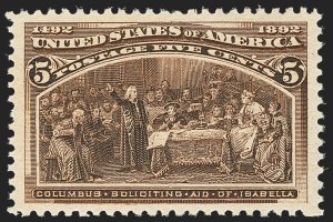 Sale 1140, Lot 603, 1c-50c 1893 Columbian Issue (Scott 230-240)