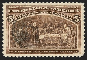 Sale 1140, Lot 604, 1c-50c 1893 Columbian Issue (Scott 230-240)